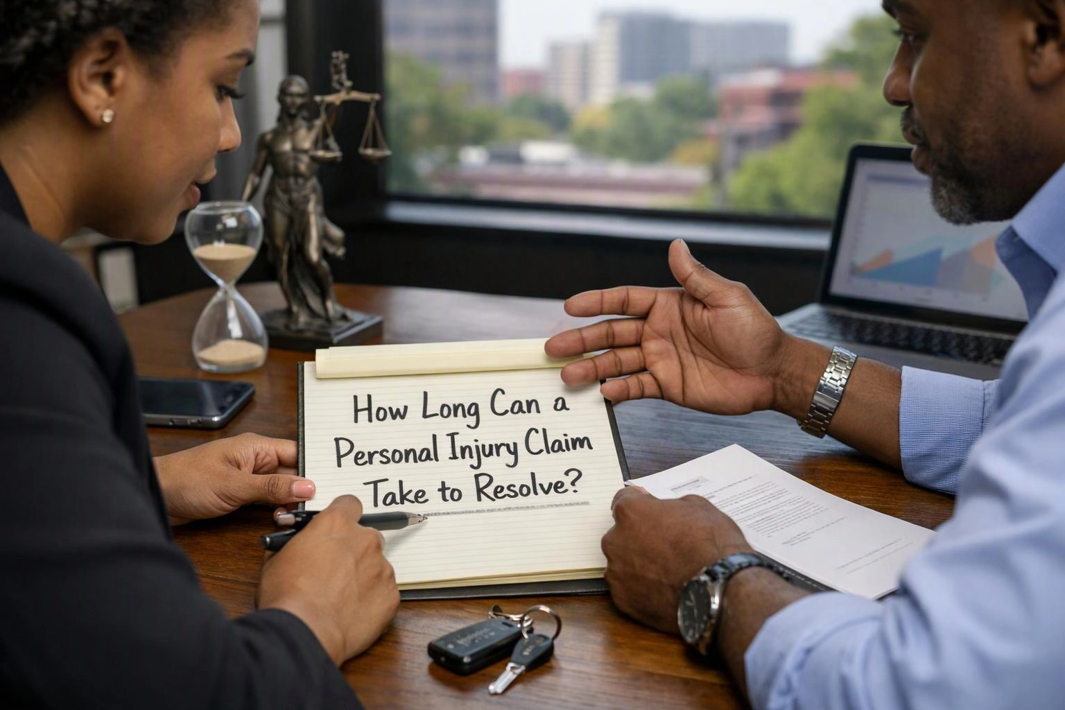 Personal injury claim timeline review