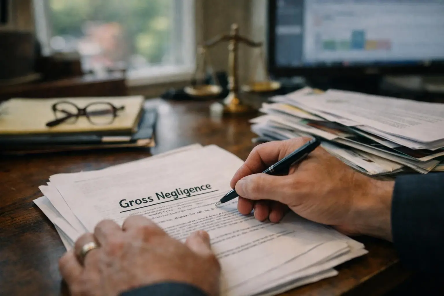 How Gross Negligence applies to Personal Injury Lawyer services in Atlanta, United States—practical illustration