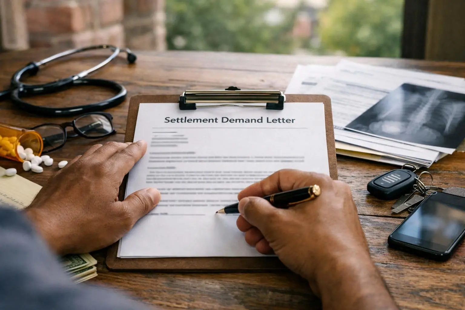 How Settlement Demand Letter applies to Personal Injury Lawyer services in Atlanta, United States—practical illustration
