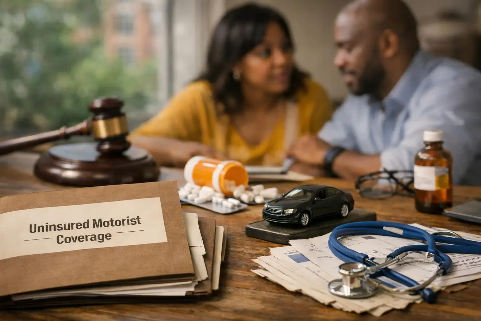 How Uninsured Motorist Coverage applies to Personal Injury Lawyer services in Atlanta, United States—practical illustration