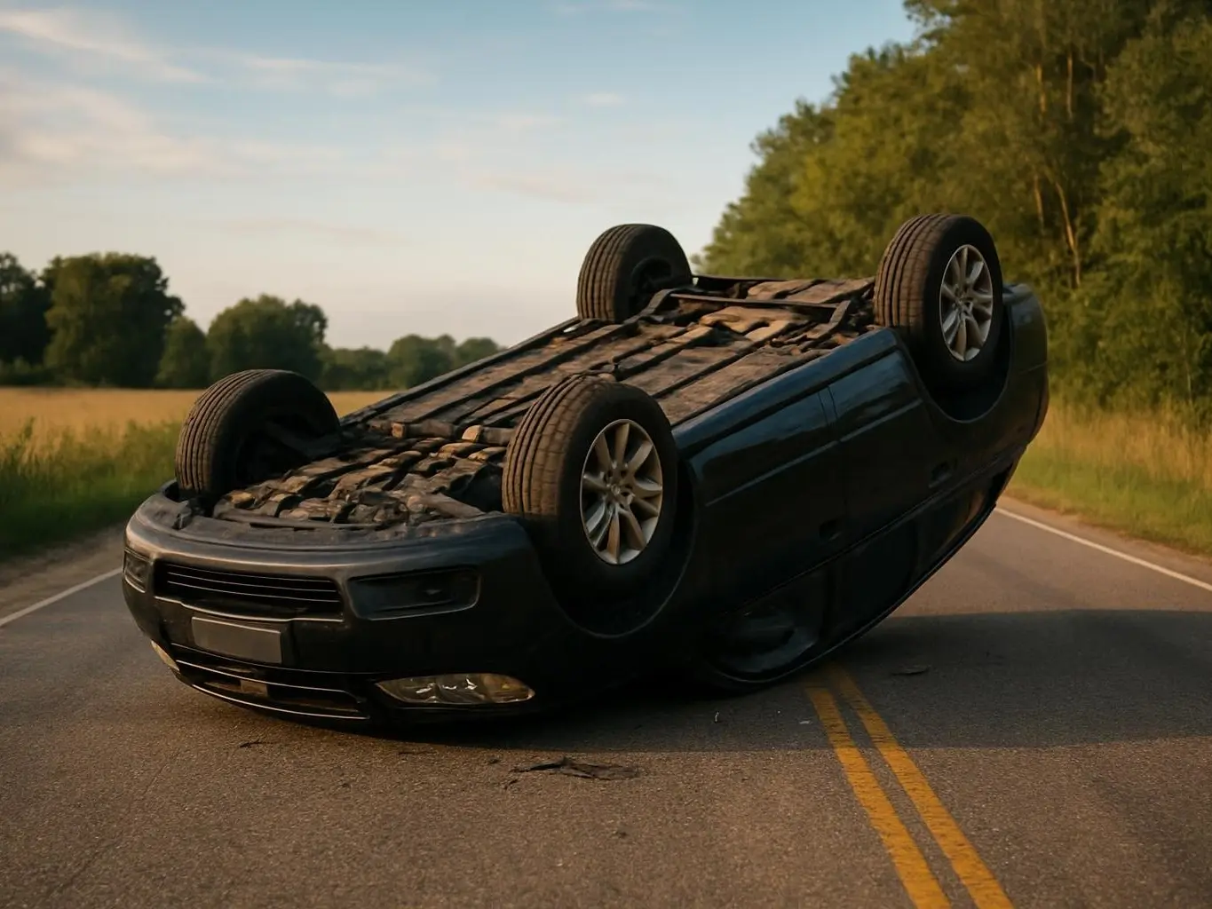 Personal injury lawyer meeting injured driver after rainy car accident near Perimeter Mall in Dunwoody GA